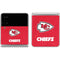 NFL Kansas City Chiefs Distressed Galaxy Z Flip4 5G Skin
